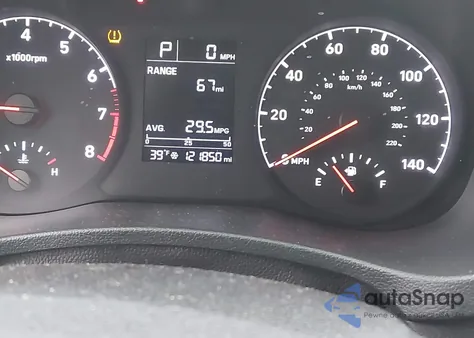 2022 Hyundai Accent Sel из США, поврежденный, VIN 3KPC24A67NE163003